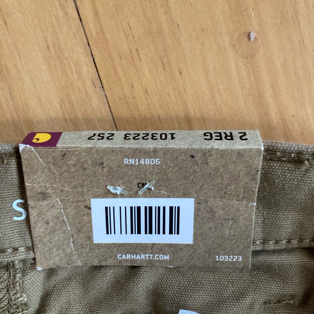 Carhartt rugged flex Women’s size 2